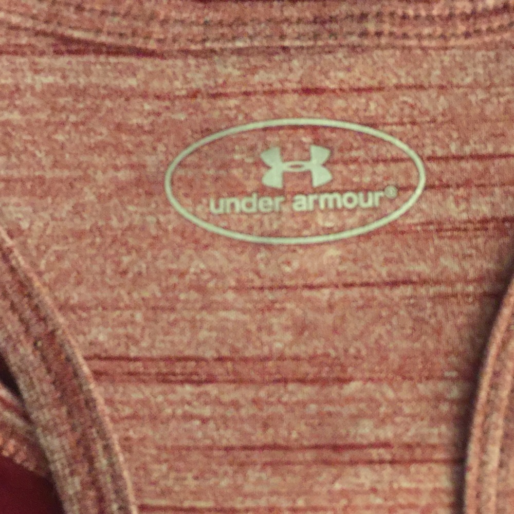 💥SALE💥Under Armour Raceback Tank Top Size S/P - Picture 3 of 5